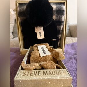 Steve Madden Brown and Gold Knit Set